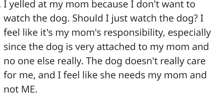 OP has offered the following explanation for why they think they might be the a-hole: