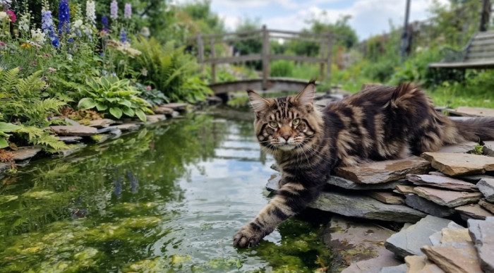 Do Maine Coons like baths?
