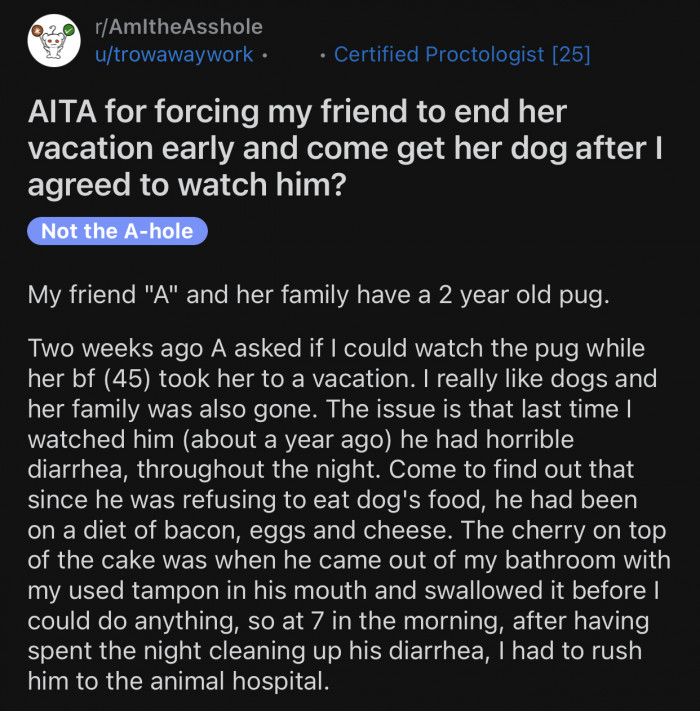 Here's the original Reddit post by u/trowawaywork: