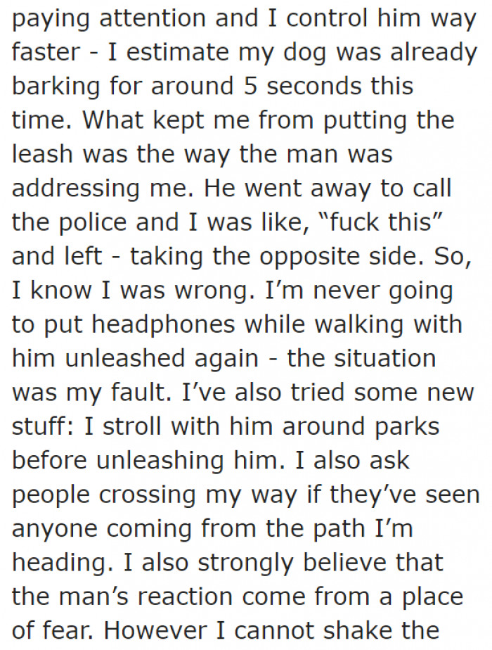 The OP defended their actions.