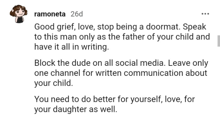 Leaving only one channel for written communication.