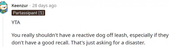 Asking for a disaster...