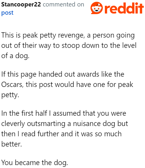 No one could've said it better.