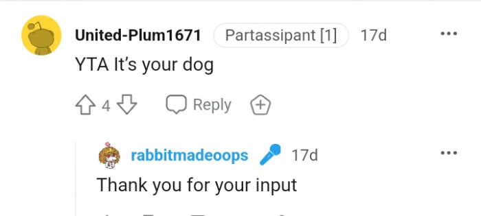 It's your dog, and it is your responsibility