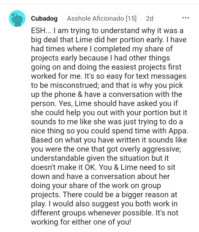 For This Redditor, the OP's Friend Was Just Trying to Do a Nice Thing So He Could Spend Time with Appa