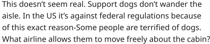 6. Some people are terrified of dogs.