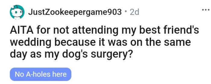 This has led to the OP asking...