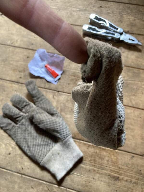 18. “Wear gloves…” they said “then you won’t superglue your fingers together like a numpty…”“If you know…”