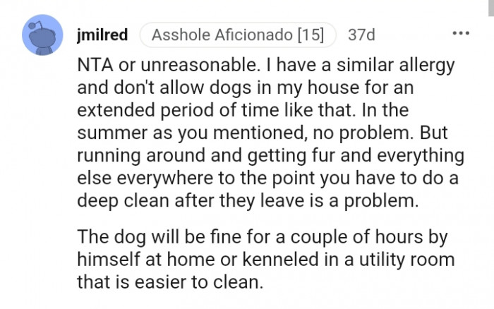 The dog will be fine for a couple of hours