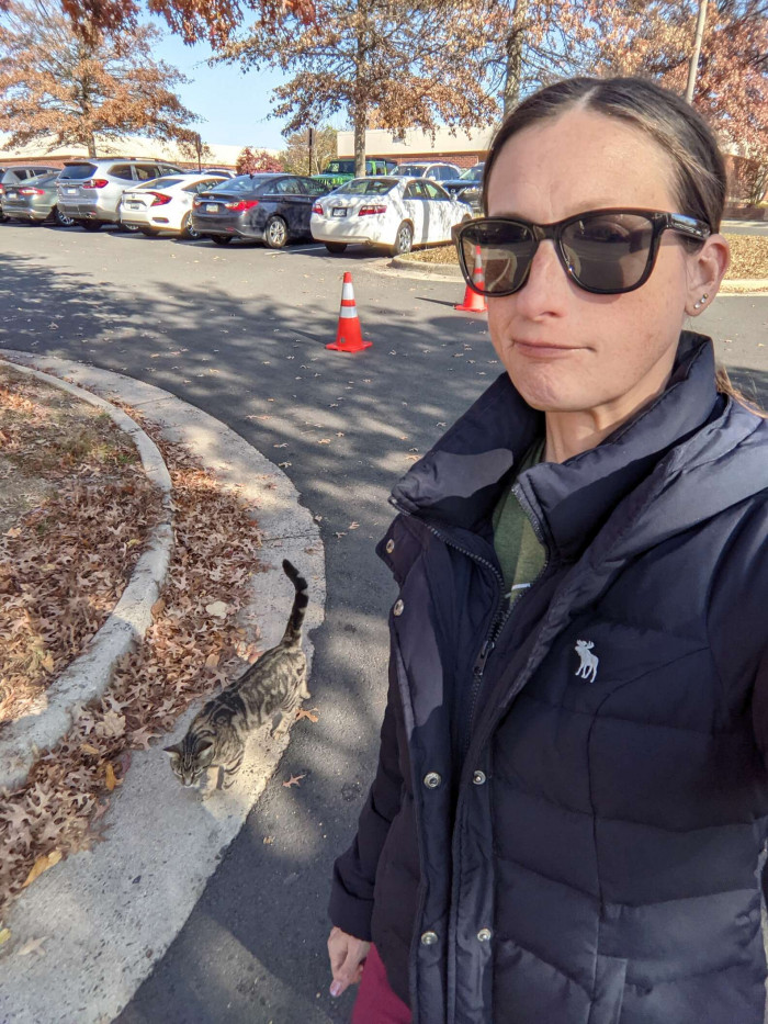 And even tries to get in