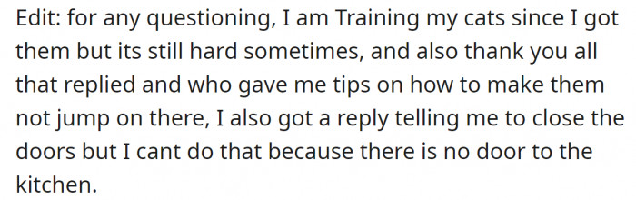 In the end, the OP thanked everyone for their advice and tips: