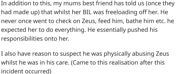 Mom said no, and all hell broke loose