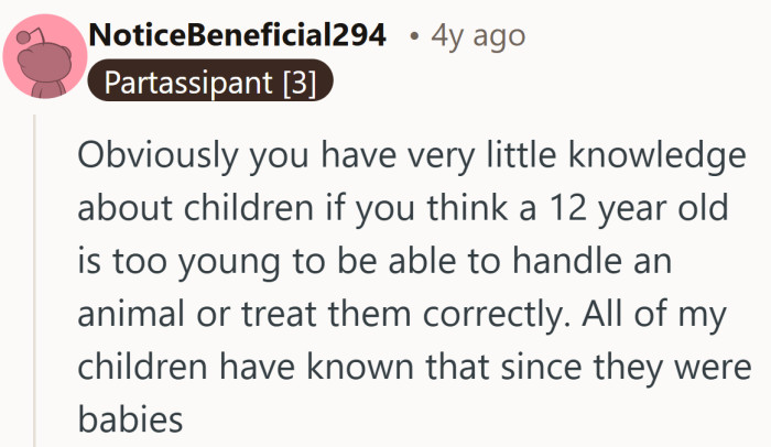 Suddenly the debate is not about a rabbit at all, it’s about who counts as an expert on kids.
