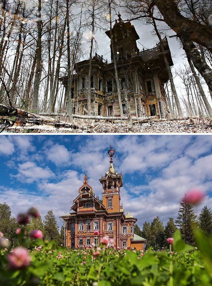 12. Renovation of a Historic Estate in Astashova, Russia