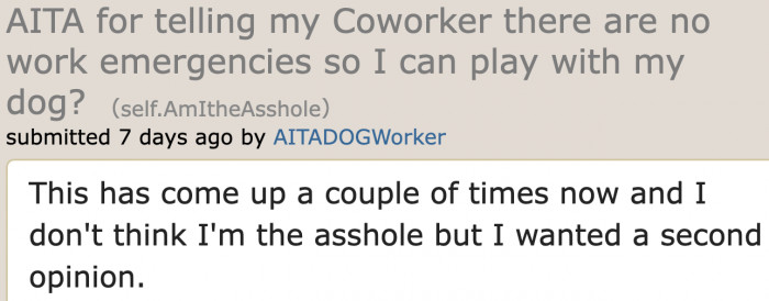 An employee reaches out to the