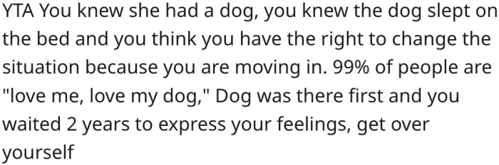 15. When you love someone, you have to love their dog too.