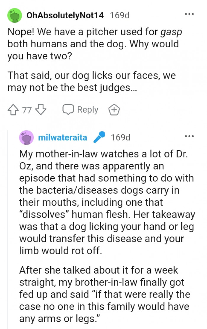 19. We may not be the best judges