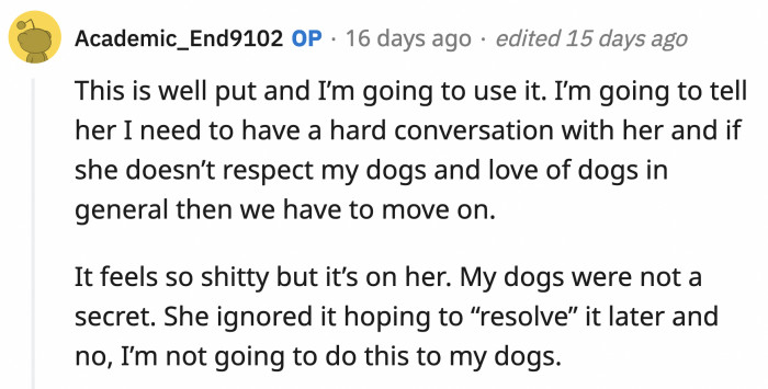 It's time to do the adult thing and cut your losses