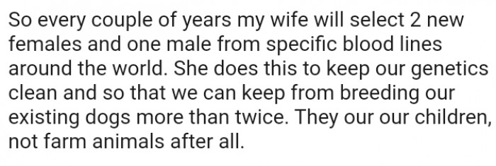 Keeping the genetics clean