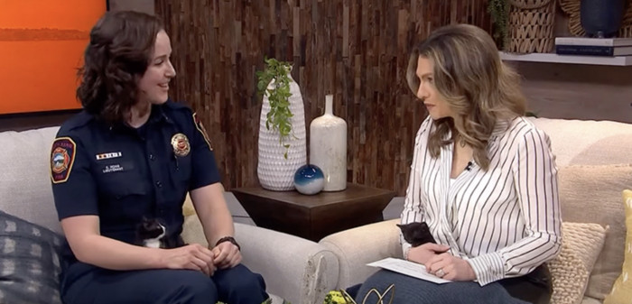 While this story had a particularly sweet ending, the lieutenant discouraged the public from abandoning unwanted pets at the station