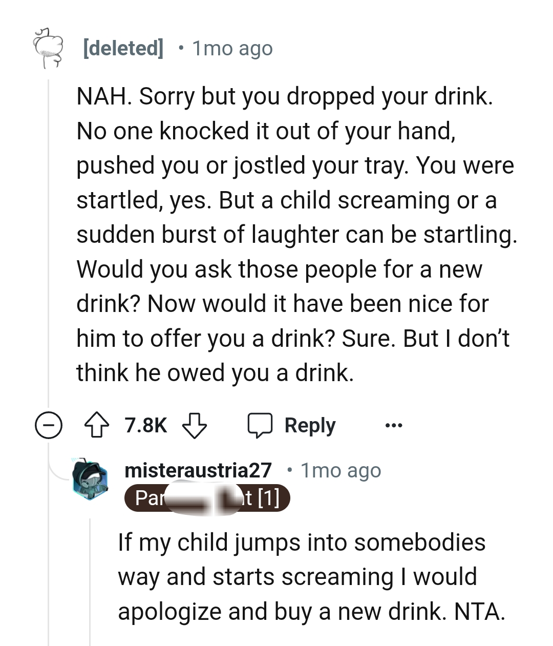 A child screaming or a sudden burst of laughter can be startling