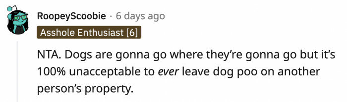 OP's neighbors have no shame