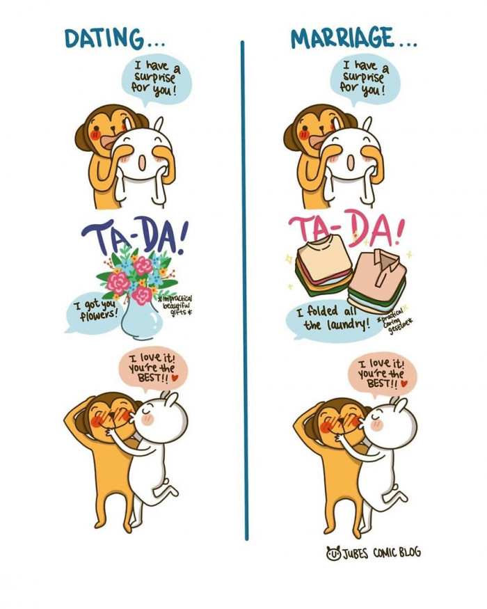 The small things they do for you matter a lot more the longer you stay together