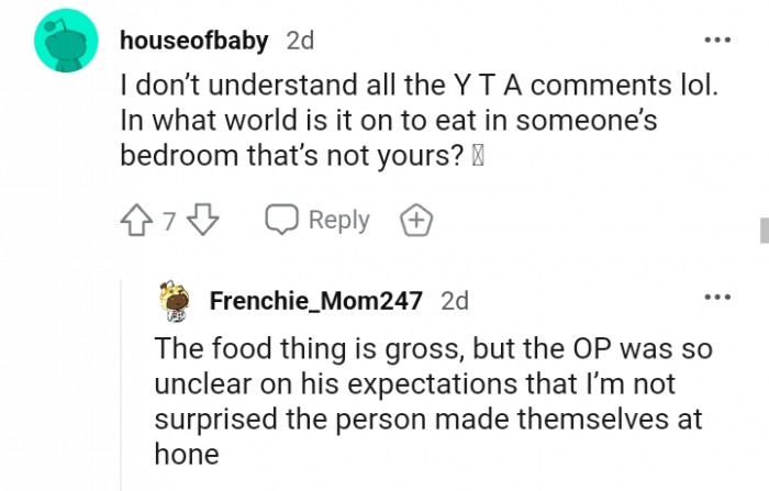 The OP was unclear about the expectations