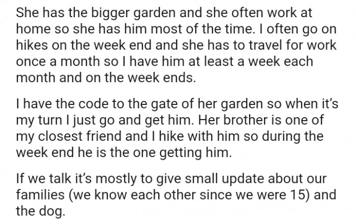 I have the code to the garden gate