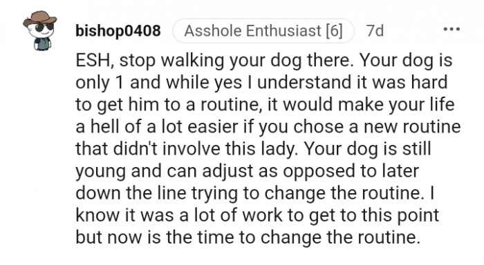 It Was Hard to Get Him into a Routine