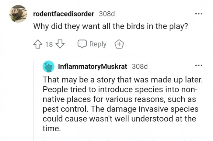 That may be a story that was made up later