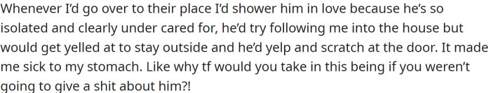 She devised a plan to save that dog and give it a good life