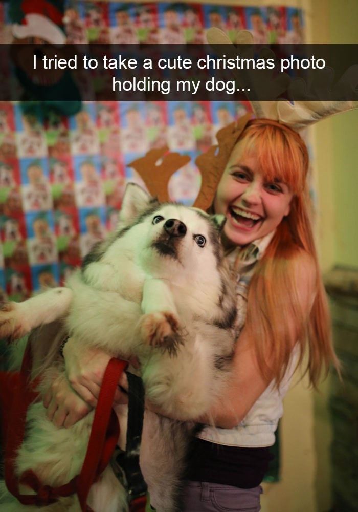 6. Cute Christmas photo: