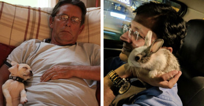 Dads Who Went From "No Pets Allowed" to "Best Friends Forever" in 21 Hilarious Photos