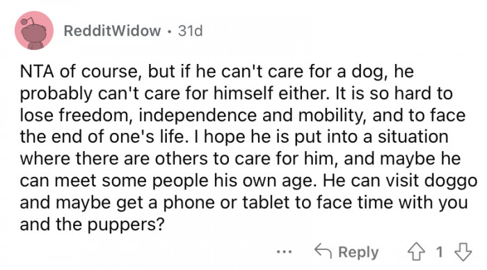 Getting old is never easy.