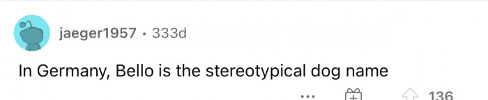 Bello is a pretty cute name, but I've never heard a pet named that before.