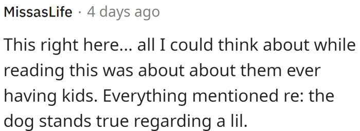 This Redditor agrees: