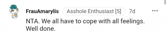 We all have to cope with all feelings