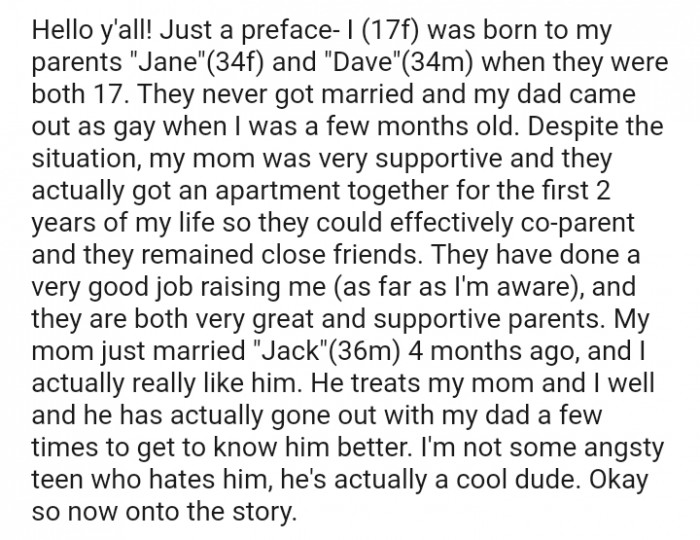 Here is a preface for y'all