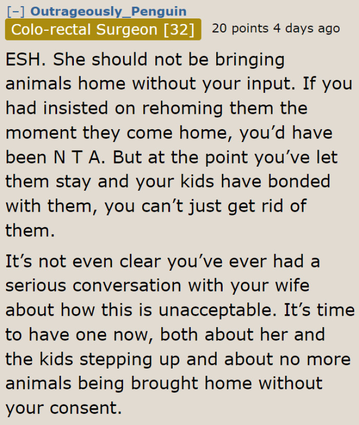 The OP Needs to Stand Up for Himself and Refuse to Accept Things He Isn't Comfortable With.