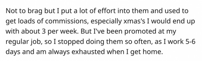 I Stopped Doing Them So Often