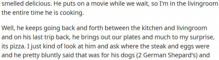 He puts on a movie while we wait