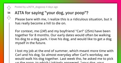Couple Ends Their Relationship Over Who Needs To Pick Up The Dog's Poop During Their Walks