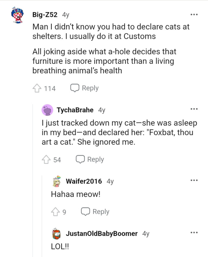 The Reddit Post Got Hundreds of Comments, and Here Are a Bunch of Them Below