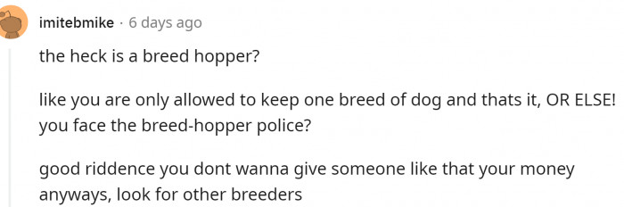 Breed-hopper police:)