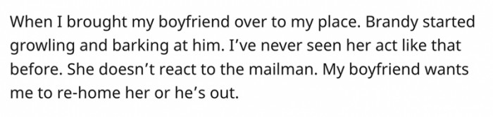 I've never seen her act that way