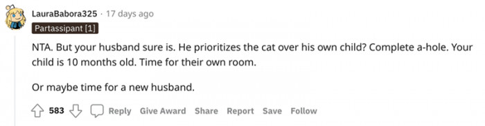 We are always reluctant to share comments like these since Redditors often suggest breakups and divorces over even the smallest relationship problems. But this time, the problem seems to require therapy. Maybe even a restraining order.