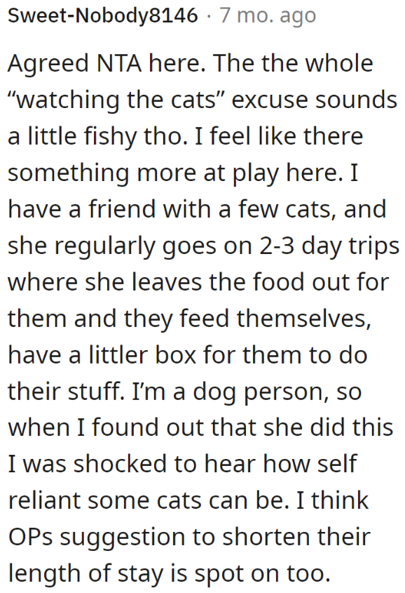 Redditors feel that there's a problem beneath what the niece reported.