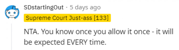 Another wise message that applies to everything.