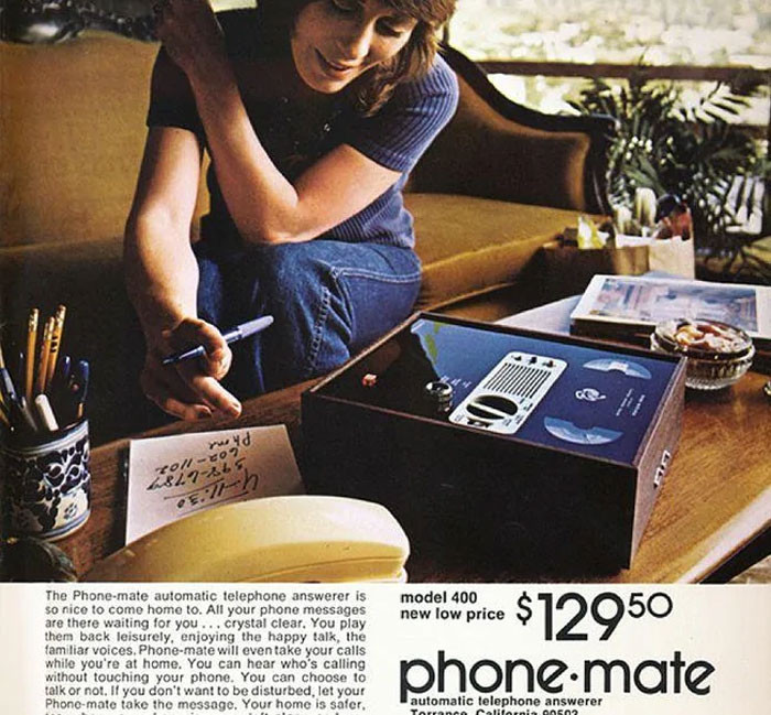 2. Phone-Mate Answering Machine: $129.50
